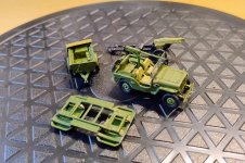Click image for larger version  Name:	willys jeep 23oct24 sprues 3rd coat.jpg Views:	0 Size:	501.9 KB ID:	1237659