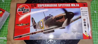 Airfix Spitfire mk1a.webp