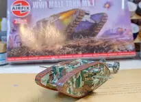 Tank mk1 airfix mar26 pic4 decals on.webp