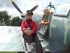 Ron in Spitfire. Southport Show July 2012 002.jpg