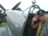 Ron in Spitfire. Southport Show July 2012 019.jpg