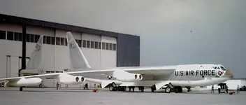 B-52C of SAC 99th Bombardment Wing at Westover AFB in 1960s.webp