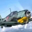 AVATAR BF109E4 Rote 12 in flight.webp