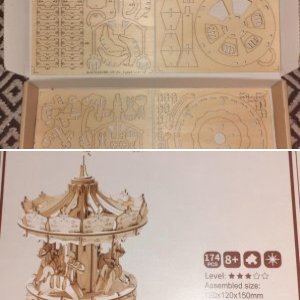 Pauls merry-go-round.....Rokr wooden kit