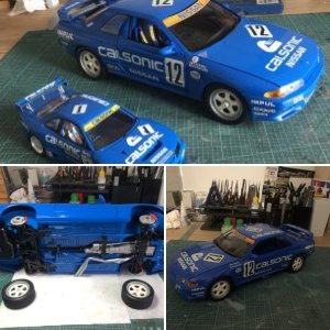 Fujimi 1/12 Nissan Skyline.