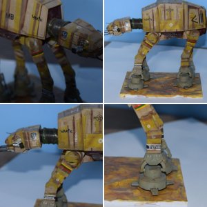Star Wars AT-ST and AT-AT steam punk