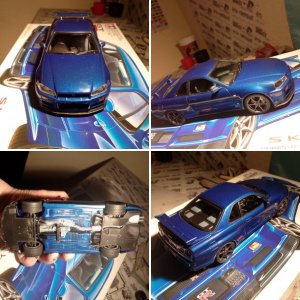 Tamiya nissan skyline R34 vspec