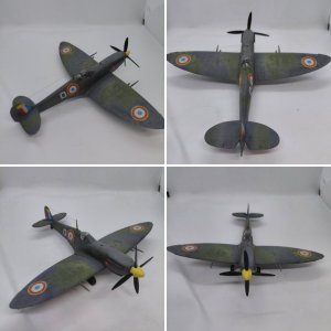 Italeri 1/48 spitfire mk ix french af indochina