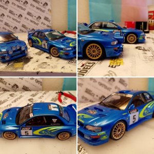 Tamiya Subaru imprezza wrx