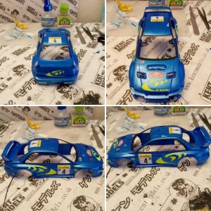 Tamiya Subaru imprezza wrc no 2