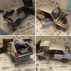 Italeri 1/12 lancia delta hf turbo