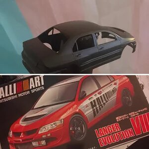 Fujimi mitsubishi lancer Evo 8