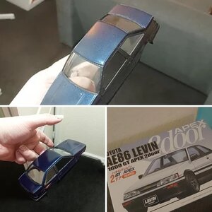 Fujimi Toyota ae86 saloon