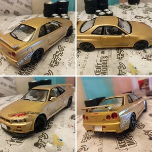 Tamiya nissan skyline R34