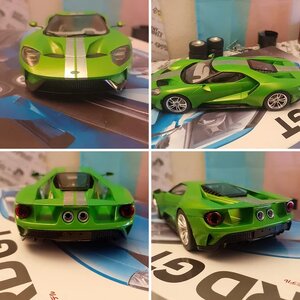 Shelved tamiya ford GT